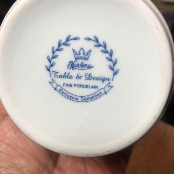 Kanlina Porcelain Sugar Creamer Set County Strawberries Cottagecore Whimsy Fruit - Picture 2 of 9